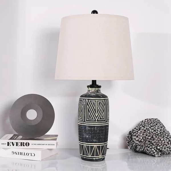 GRAVSTRÖM Ceramic Duo Table Lamps