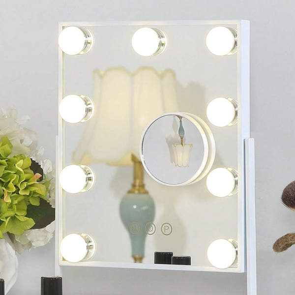 GLANSÖ Hollywood Vanity Mirror