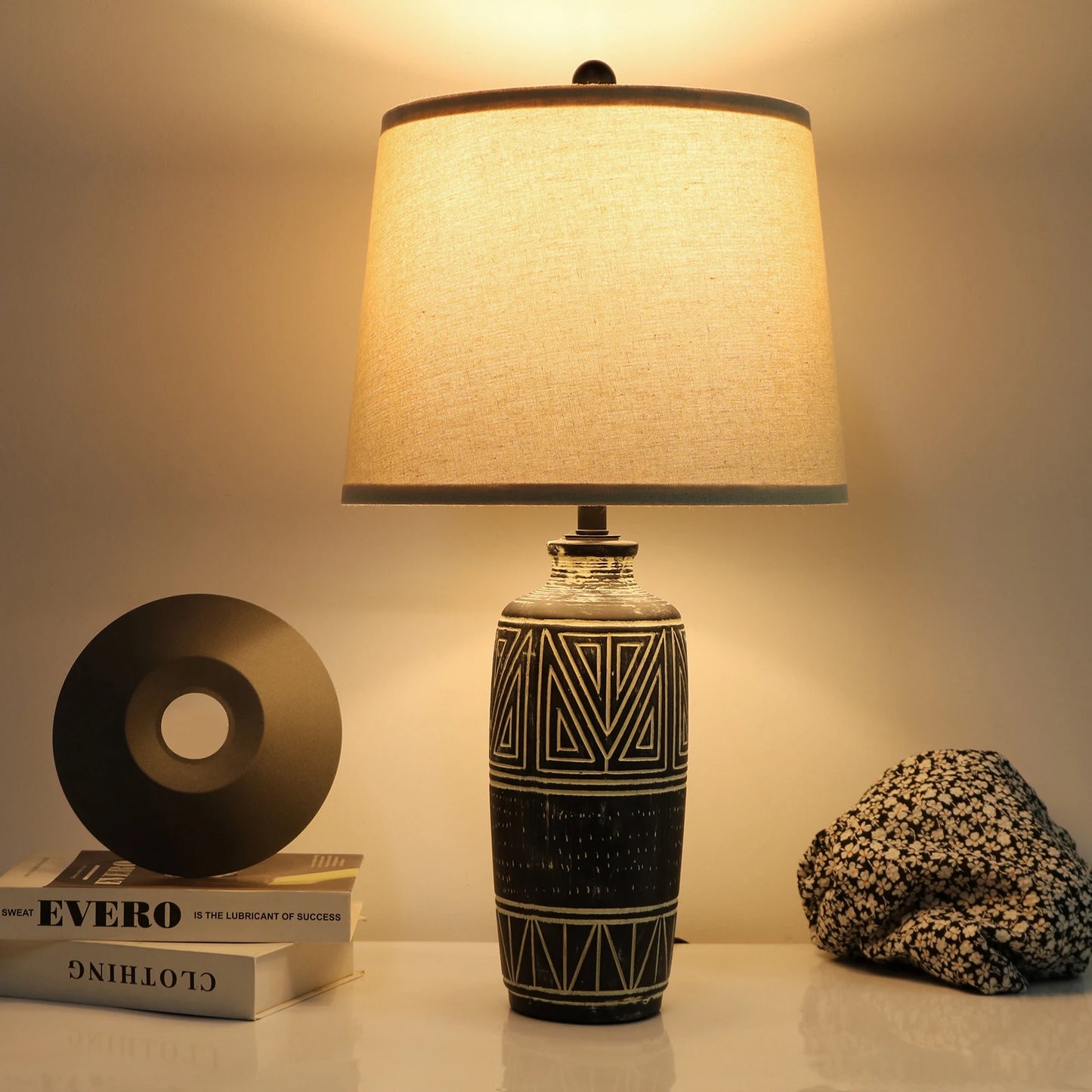 GRAVSTRÖM Ceramic Duo Table Lamps