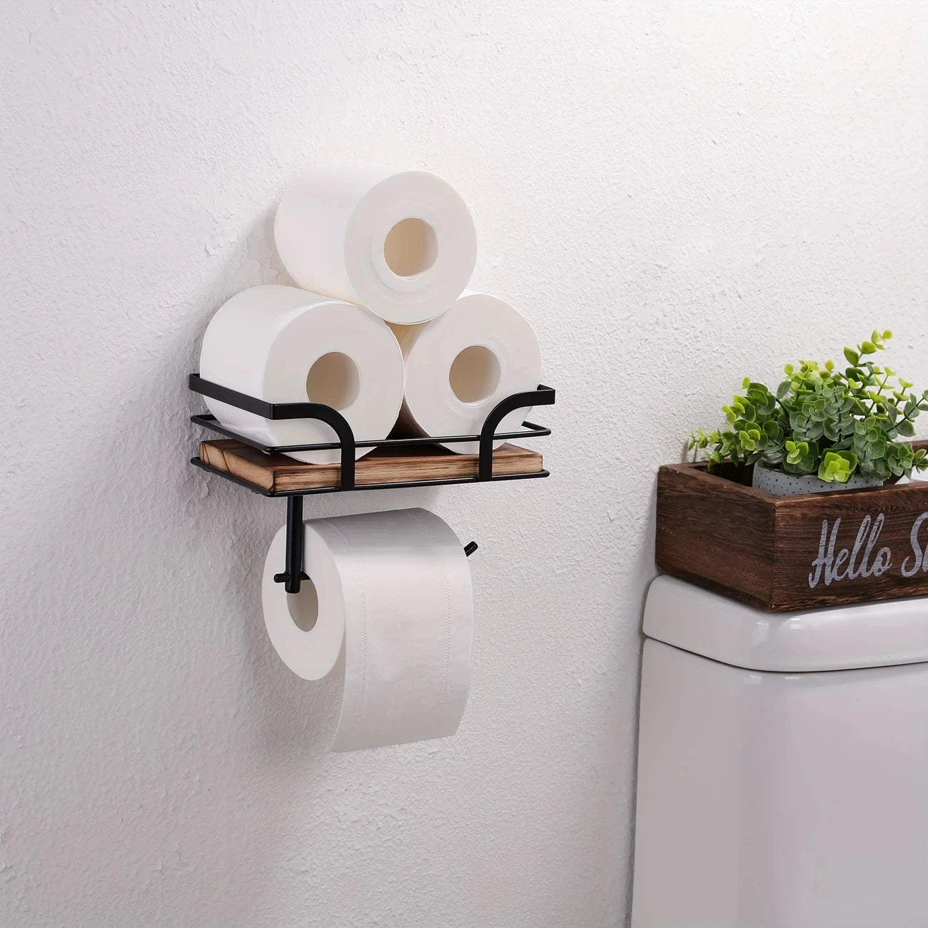SKÖNHÅLL Farmhouse Bathroom Rack
