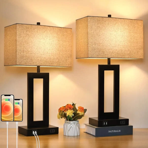 STÍLLNÄTT Minimalist Table Lamp Duo