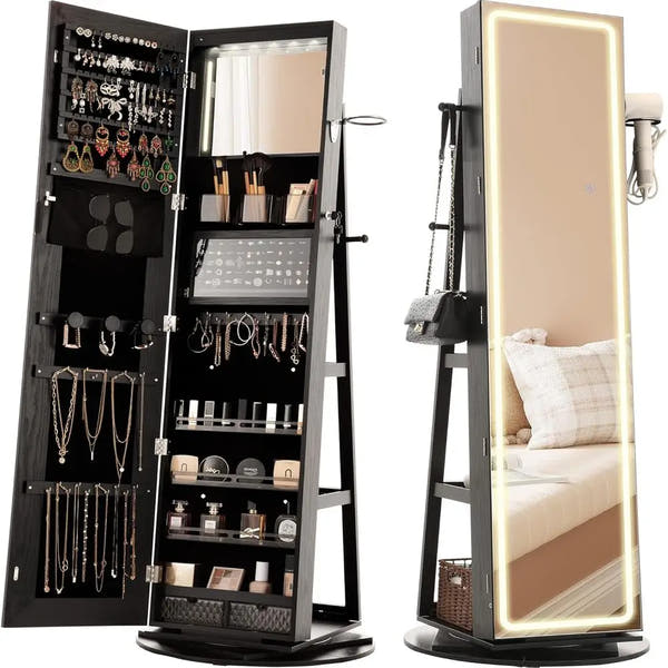 ORMSTÅ Scandinavian Organizer Mirror
