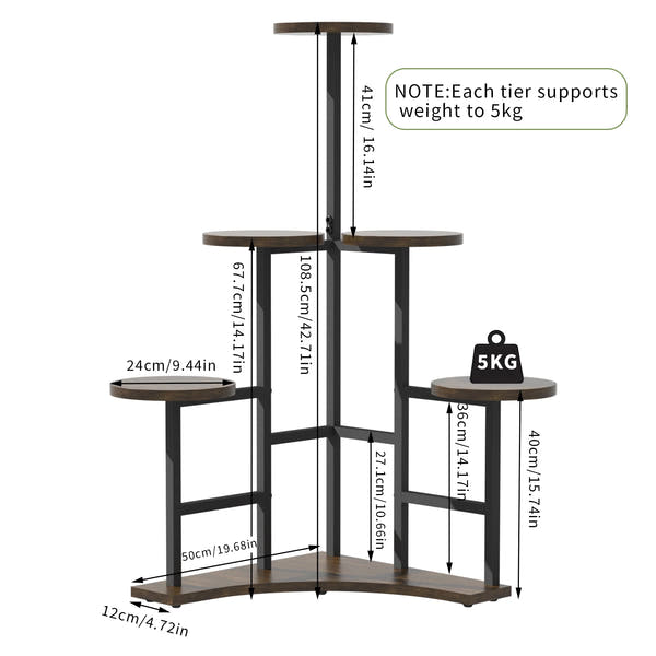 GRÖNVIKT Tiered Plant Stand