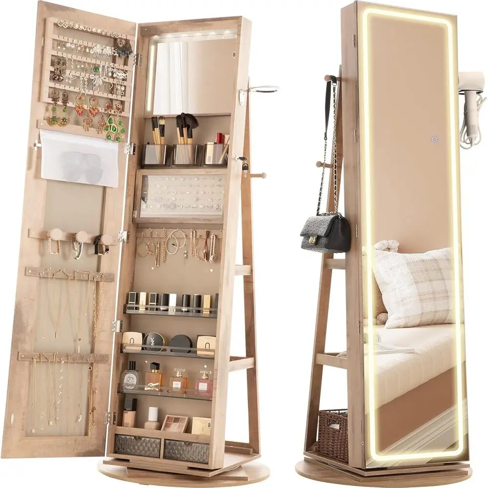 ORMSTÅ Scandinavian Organizer Mirror