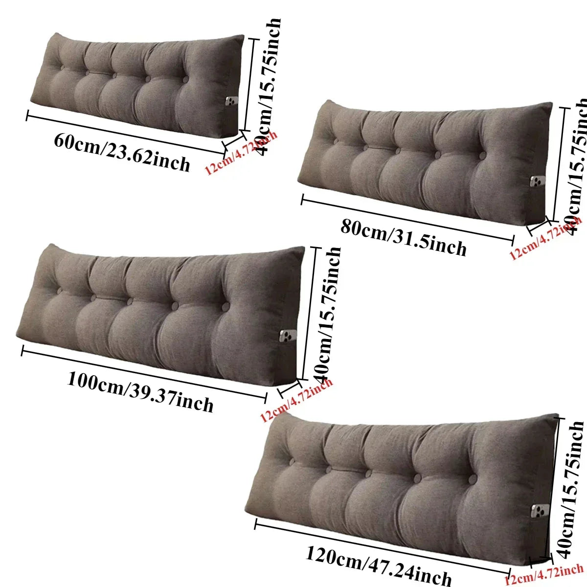 LÖMVIK Support Headboard Pillow