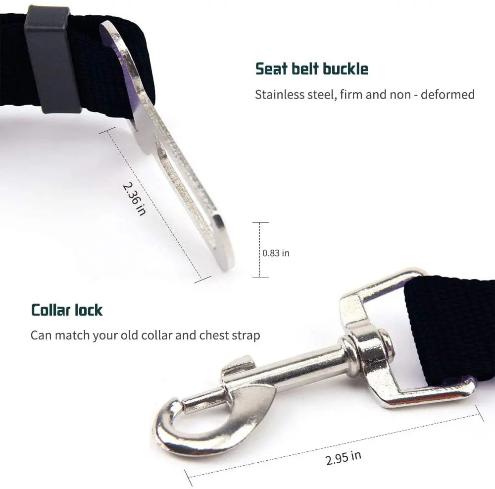 HappyPaw™ Dog Seatbelt Harness