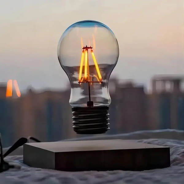 Levatating Desk Light Bulb