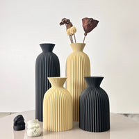 VÅGFORM 2-Piece Sculpted Vase Set