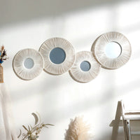 STRÅLA Round Wall Mirror Set